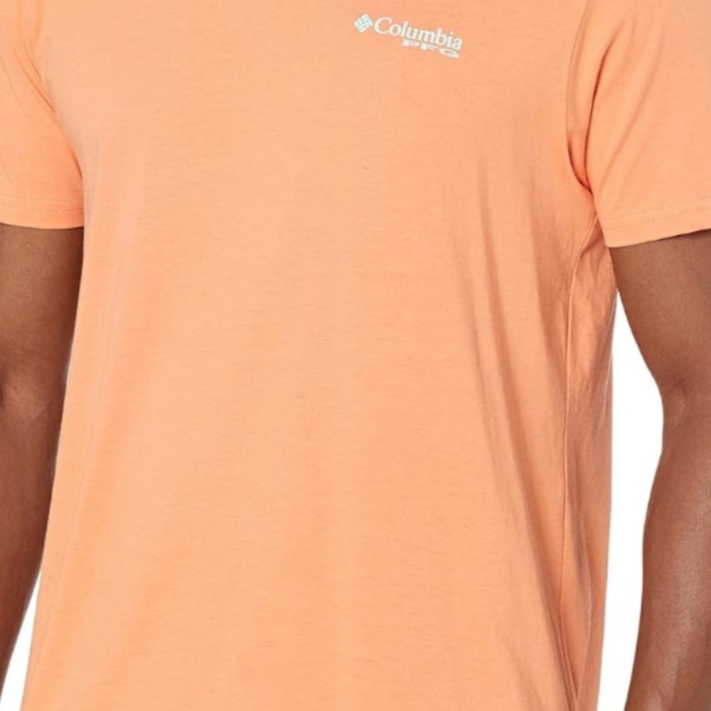 Columbia Orange Short Sleeve Tee